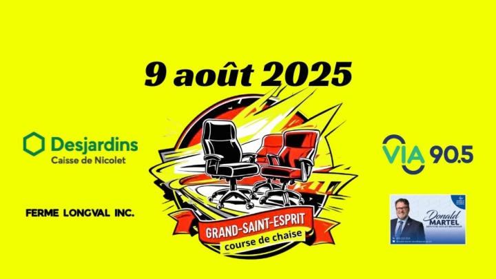 Course de chaise de bureau 2025 !