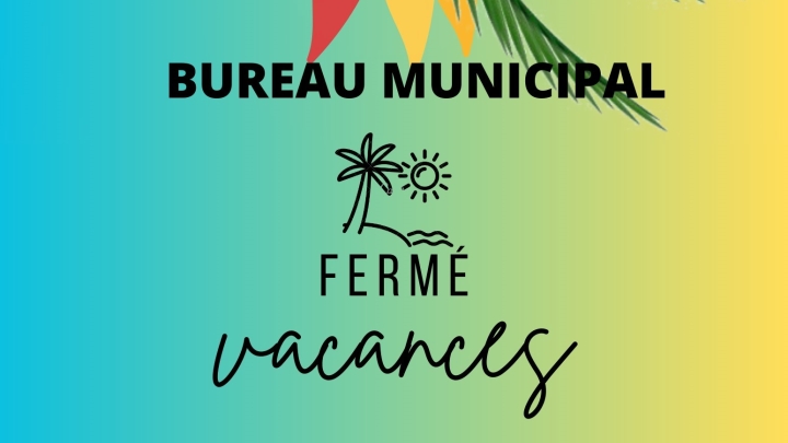 fermeture bureau municipal vacances 2023